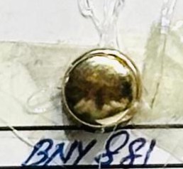 Two Part Button 8mm Golden