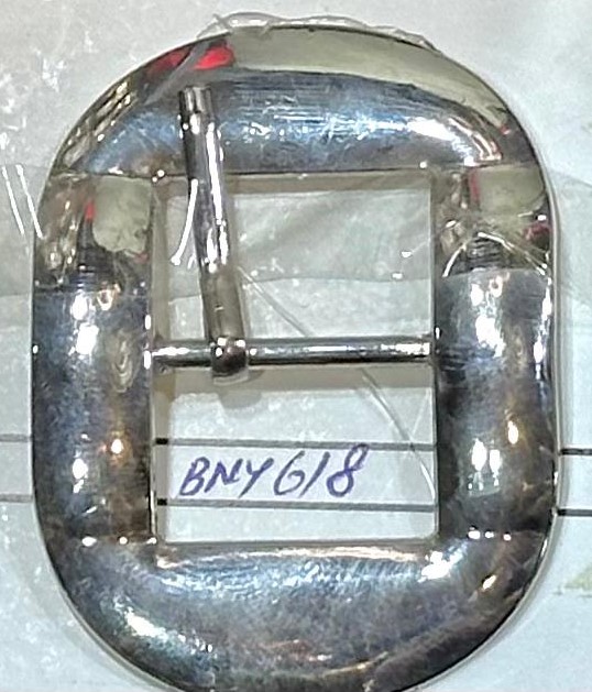 Pin Buckle 25mm Nickel