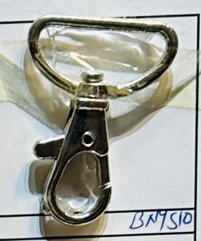Dog Lock 28mm Nickel