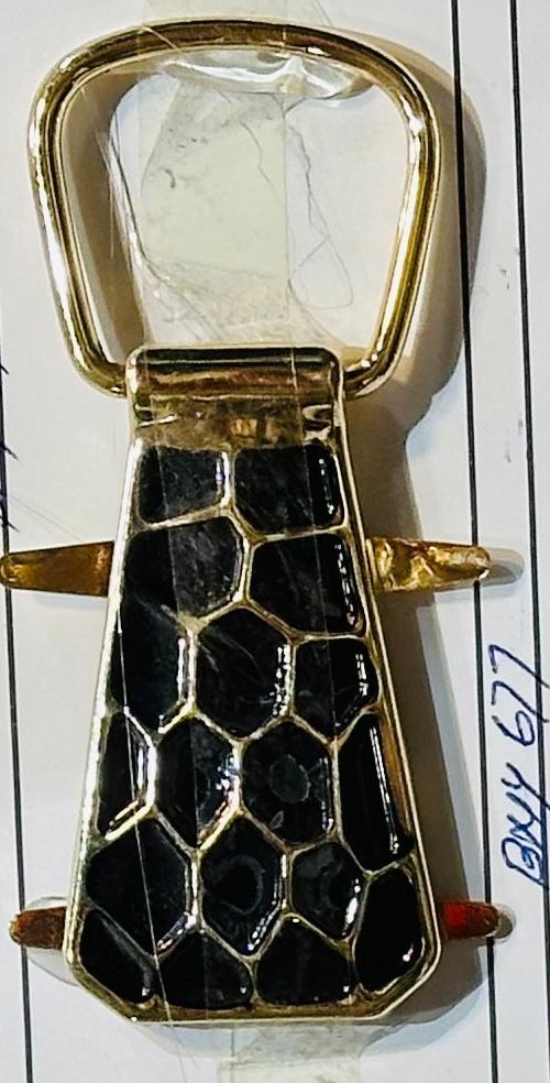 Handle Fitting 85mm Golden