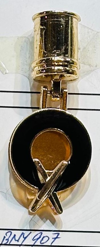 Handle Fitting 60mm Golden