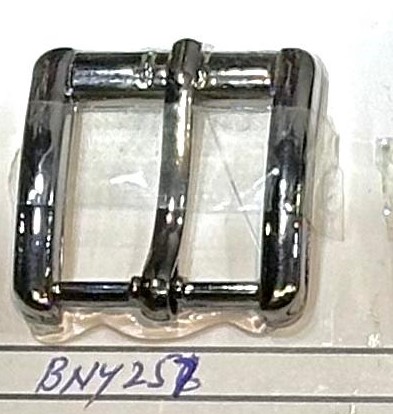 Pin Buckle 20mm Black