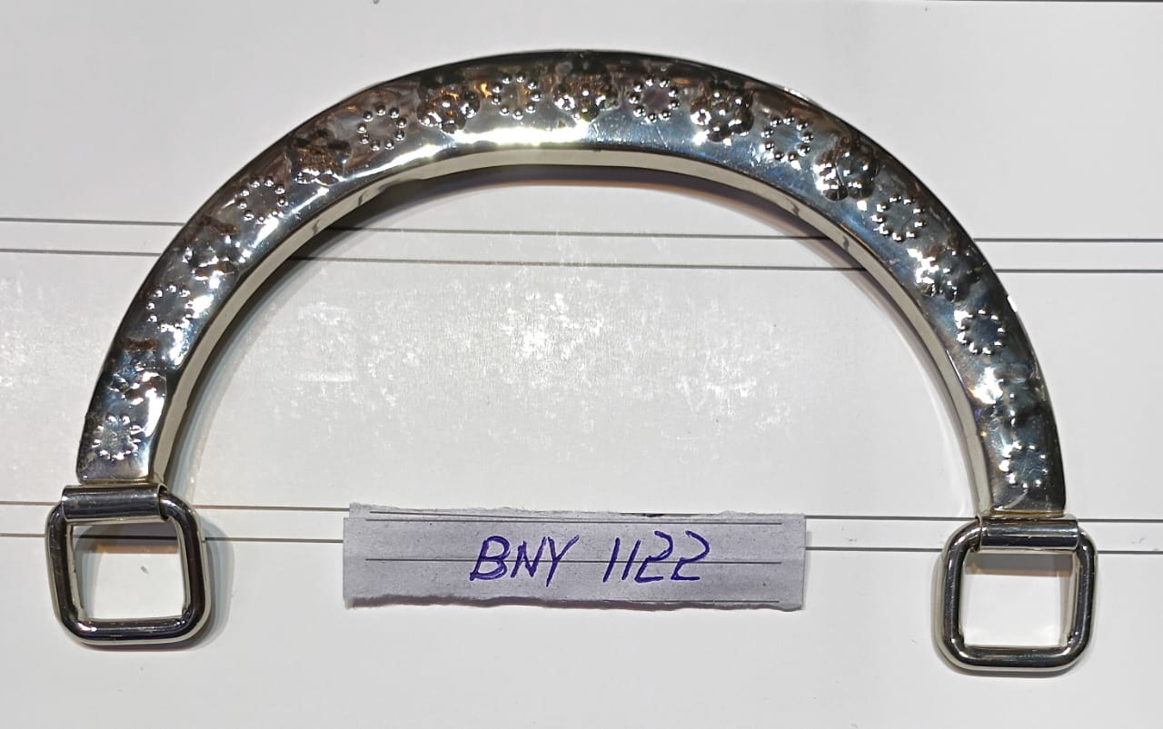 BNY1122 Bag Frame Silver 115mm 38g