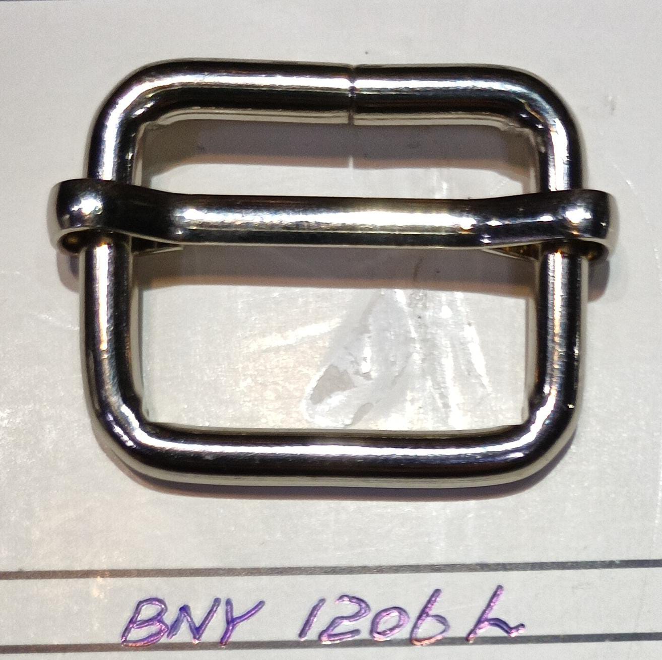 H Buckle 25mm Silver 9G