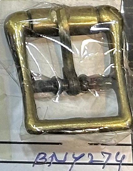 Pin Buckle 20mm Antique