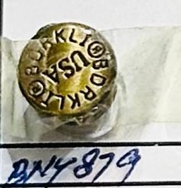 U.S.A Button 12mm Antique