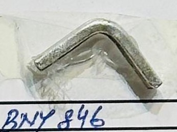 Corner Buckle 25mm Nickel