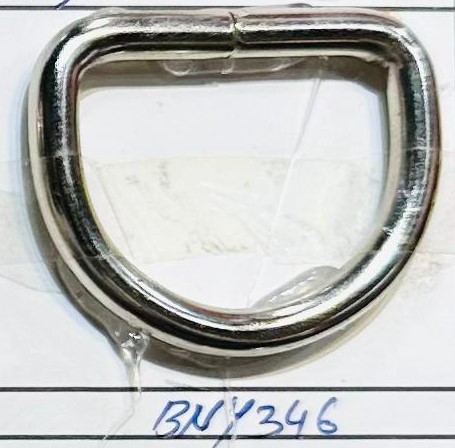 D Buckle 30mm Nickel