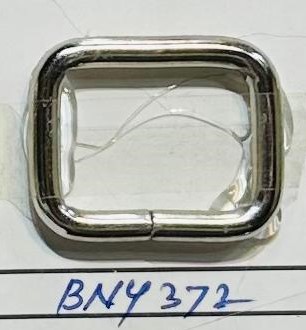 Square D Buckle 18mm Nickel